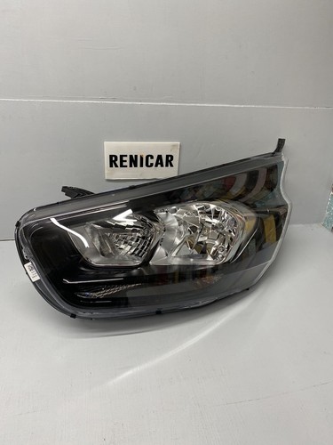 Ford Transit RHD 2019-on LH Headlamp Assembly Halogen Black Trim Genuine OE - Picture 7 of 24