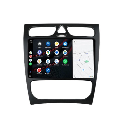 Autoradio Android Mercedes Benz C Class W209 W208 -Octacore 4GB 64GB - camera - Foto 3 di 10