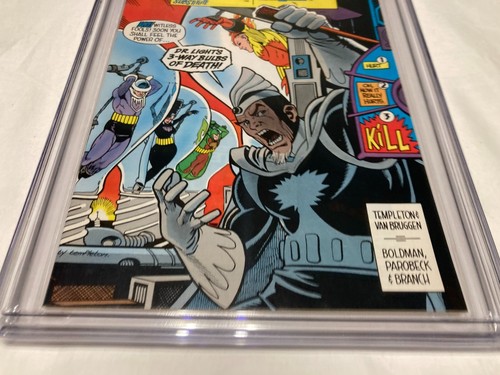 Secret Origins 37 CGC 9.8 NM/M White Pages Copper Age Legion Doctor Light 1989 - Picture 7 of 10