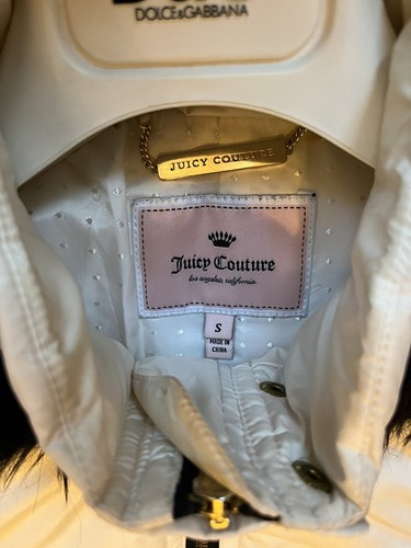 JUICY COUTURE Authentic Puffer Jacket Coat Sz S* £280 *ski - Picture 5 of 10