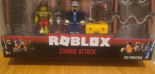 20 Piece Set Roblox Zombie Attack Large Playset Age 6+ Jazwares New in Box - Picture 5 of 9