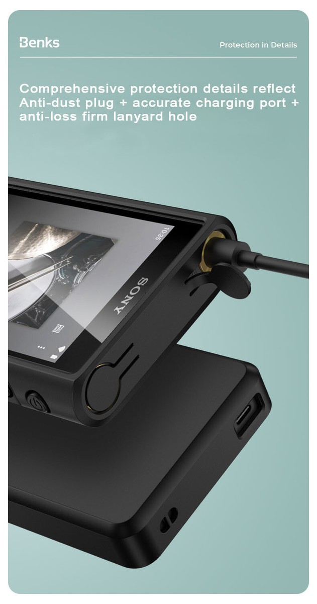 Funda De TPU Con Protector De Pantalla Para Sony Walkman NW-A20 Series, NW-A25, NW - Foto 9