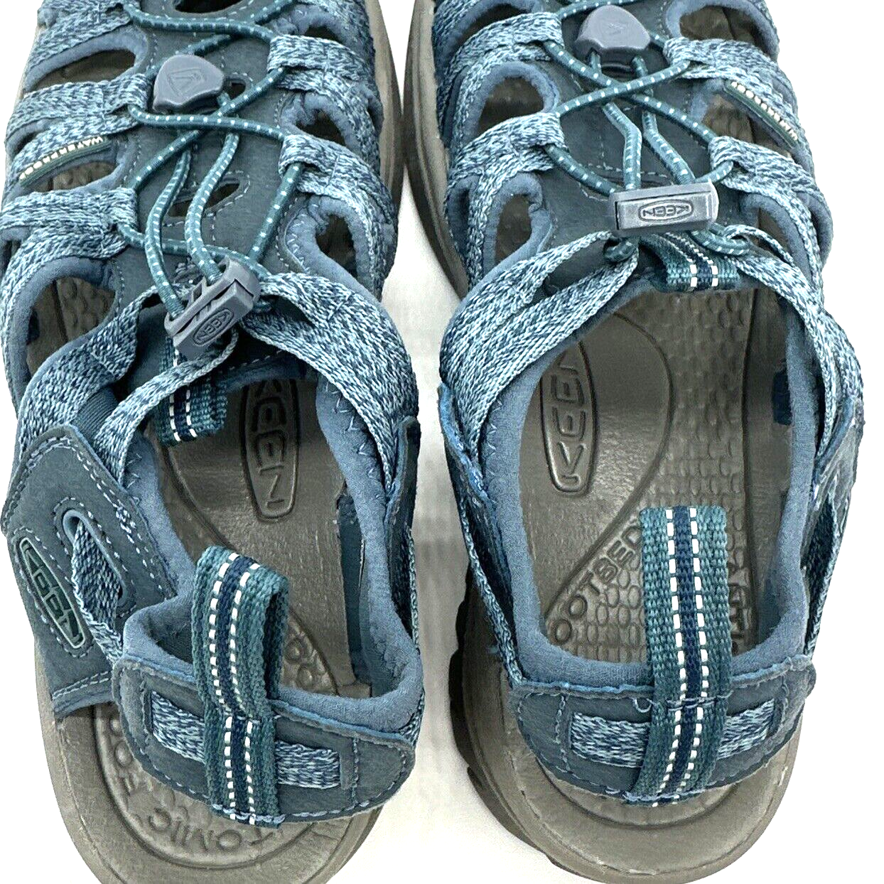 Sandali da trekking Keen Whisper donna taglia 9 5 M blu fumo casual impermeabili