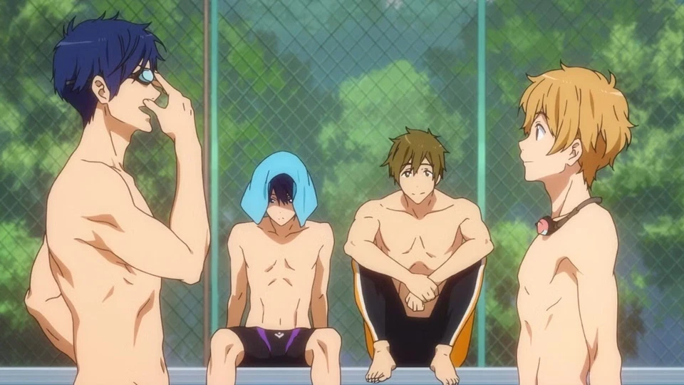 English dub of Free!Iwatobi Swim Club Season 1-3 (1-37End+6 Movie+OVA) Anime DVD - Image 4 of 4
