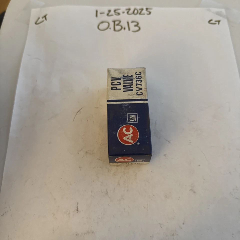 ‘NOS’ AC PCV Valve CV736C......OEM for Corvette, Camaro, Chevelle, Chevy... - Image 2 of 2