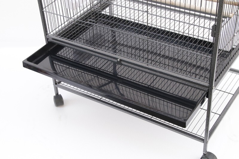 XXL Bird Cage Cockatiel Parrot Aviary Pet Standalone Budgie Perch