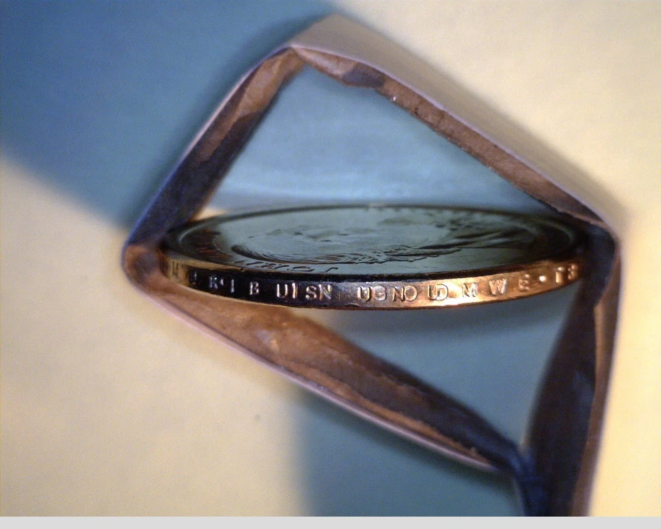 2007-P John Adams Overlap Error on edge lettering (US-4186) - Image 4 of 4