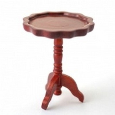 DELUXE MAHOGANY COFFEE TABLE DOLLHOUSE FURNITURE MINIATURES