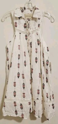 moon river crochet dress Moon River Womens Size Small Multi-Color Sleeveless Crochet Dress NEW NWT