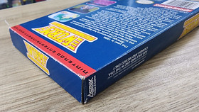 AUTHENTIC USED BOX AND MANUAL ONLY - NO GAME - WURM - NES