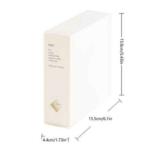 CDs Case CDs Storage Box CDs Display Case CDs Storage Container CDs Holder - Afbeelding 8 van 12