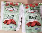 Strawberry Fruit Crisp Freeze Dried Real Slice Strawberries 2 Pack 3 Oz Each
