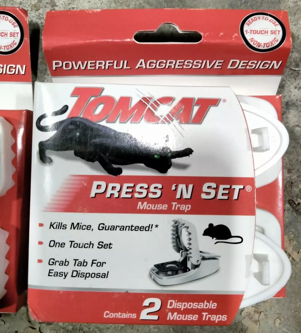 Tomcat Press 'N Set Mouse Trap