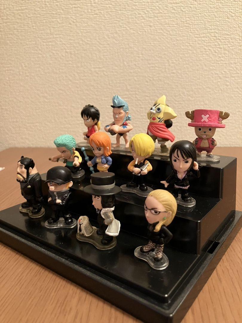 One Piece Figure Set CP9 Edition with 9 Cards Full Set Rare