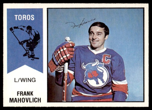 Frank Mahovlich #40 1974 O-Pee-Chee WHA card