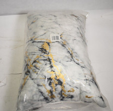 Edie at Home 14" x 20" Precious Metals Digital Printed Canvas Pillow Marble