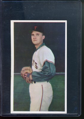 1960 Verle Tiefenthaler NATIONAL BANK TACOMA GIANTS PCL Minor League Card EX