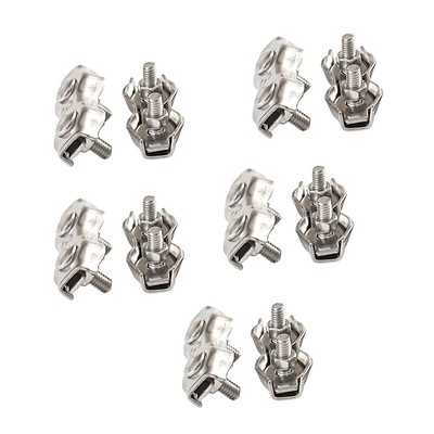 2 X 2mm STAINLESS STEEL DUPLEX WIRE ROPE GRIP Marine Yacht Boat Rigging - View #9