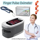 Finger Pulse Oximeter SPO2 Sensor Pulse Heart Rate Blood Oxygen O2 Monitor Grey