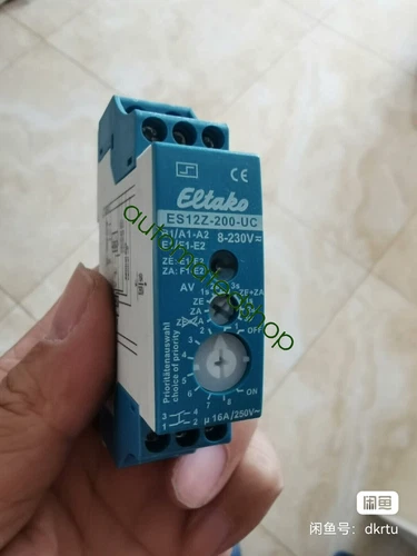Relé de pulso 1 pieza nuevo-caja abierta es12z-200-uc 8-230v vía FedEx o DHL - Imagen 2 de 2