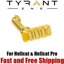 Tyrant Cnc Enhanced Takedown Lever For Springfield Hellcat Pro - Gold