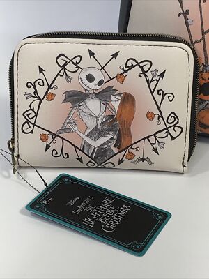 Loungefly Nightmare Before Christmas Jack Sally Graveyard  display picture 3