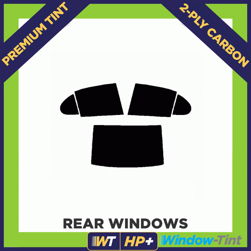 For SEAT Leon 5-door 99-05 Carbon Pre Cut Window Tint 5% Limo Premium 2-ply HP+ - Picture 2 of 10