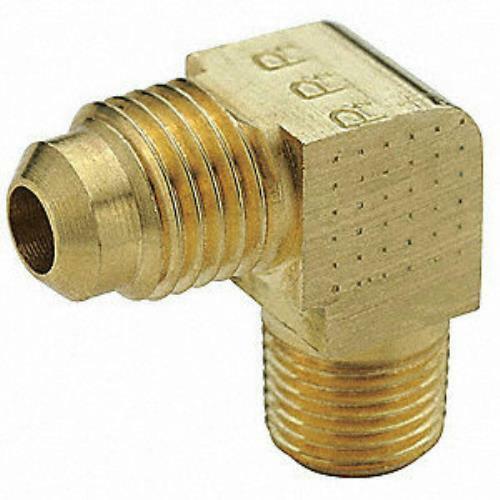 Parker 249F-6-6 Brass Extruded 90° Male 3/8" Flare x MNPT Elbow 1000psi *New*