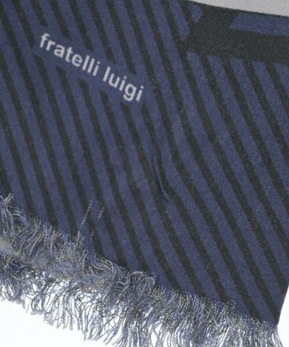 Fratelli Luigi Stoles NavyxIvoryxGrayetc.(Patterned) 2200558588090 - Picture 4 of 4