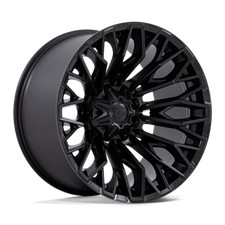 Fuel Offroad Strike Fc865 22 Inch Black Wheels Rims 6x5.5 Lug 22x12 -44 Set Of 4