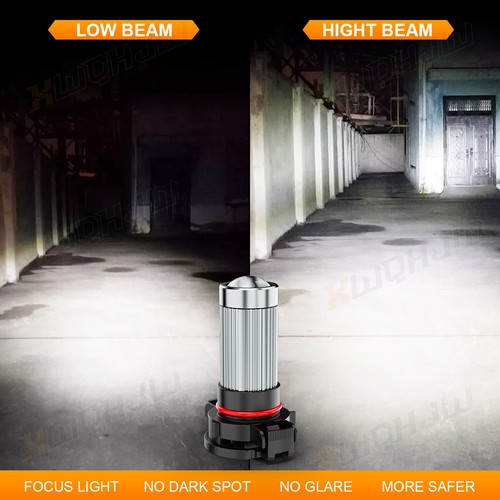 Paquete de 2 bombillas antiniebla LED XWQHJW 5202 5201 30w 4500LM 6000K blanco frío 300% - Imagen 7 de 10