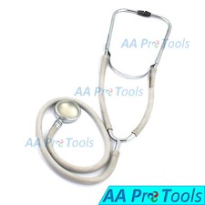 New Gray-Color Double / Dual Head Stethoscope EMT Doctor Nurse Vet Student B-790