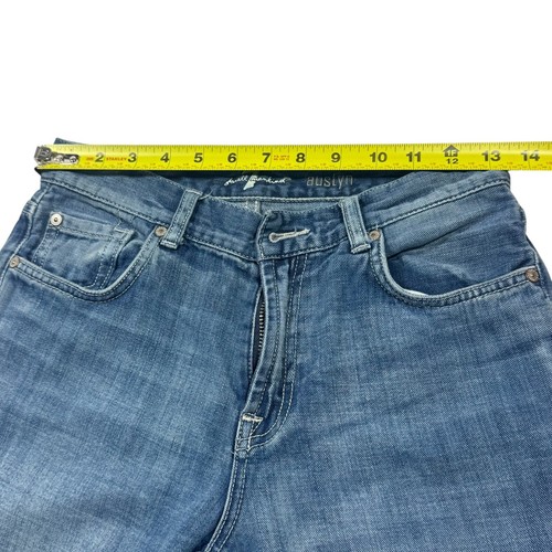 7 For All Mankind Austyn Jeans Boys 14 Straight Leg Denim Great Condition Blue - Picture 5 of 7