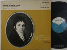 FRANZ KONWITSCHNY BEETHOVEN SYMPHONY NO.4 ETERNA ED.1 MONO 820413 NM