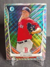 💎 TY BUTTREY 2014 BOWMAN CHROME SILVER WAVE REFRACTOR SP RC /25 🔥 PSA 10?