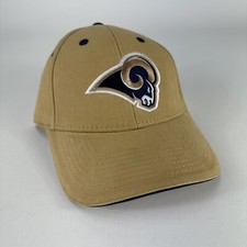 New NOS Vintage NFL St Louis LA Rams Hook  Loop Hat 90s