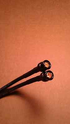 Buy 1 Foot Belden 1694A HD-SDI 75oh RG6 BNC Feale to ale Black Extension Cable by Custo