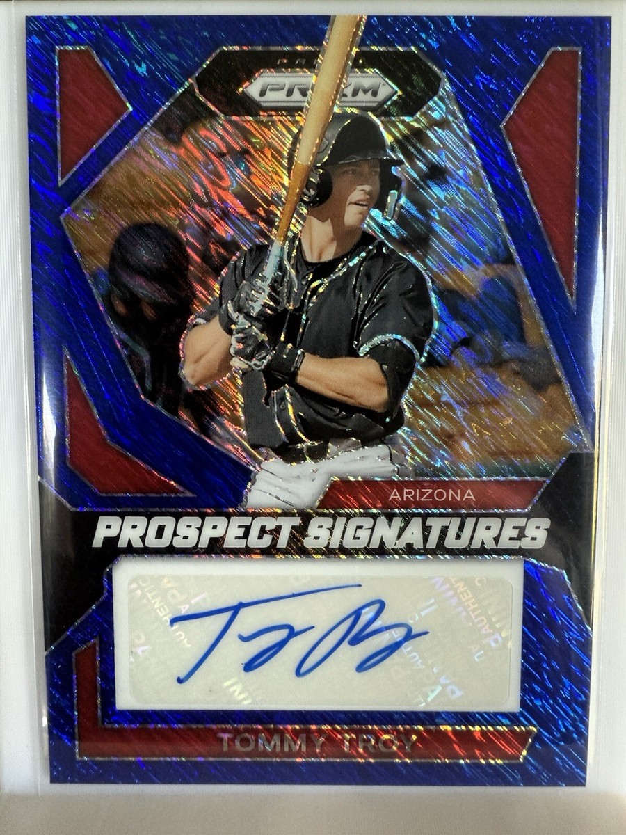 2024 Panini Prizm Tommy Troy RARE Auto Prospect Signatures 1/8 | eBay