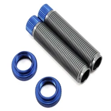 STRC STV232027BGM Ascender Aluminum Threaded Shock Bodies (2) (Gun Metal/Blue)