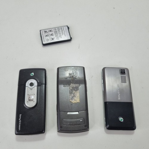X2 Sony Ericsson X1 Samsung Mobile Phone Incomplete ++ Sony Ericsson Battery - Afbeelding 14 van 16