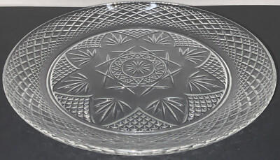 1 Luminarc Cristal D'Arques 10 1/4'' Dinner Plate Clear Glass