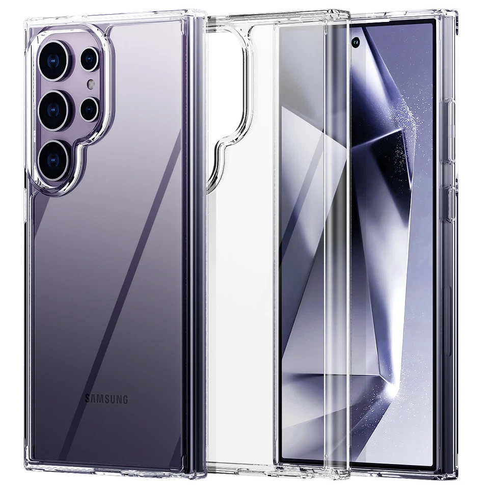 For Samsung Galaxy S24 /S24+/S24 Ultra 5G Case Clear Shockproof Hard Back Cover - Image 4 of 4