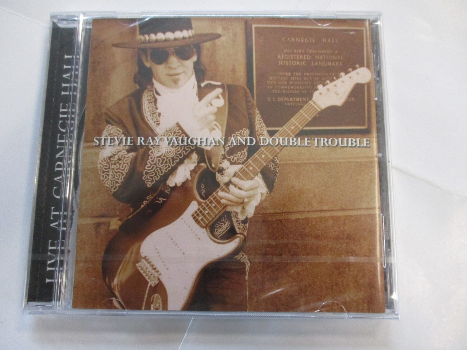 STEVIE RAY VAUGHAN - LIVE AT CARNAGIE HALL - CD SIGILLATO