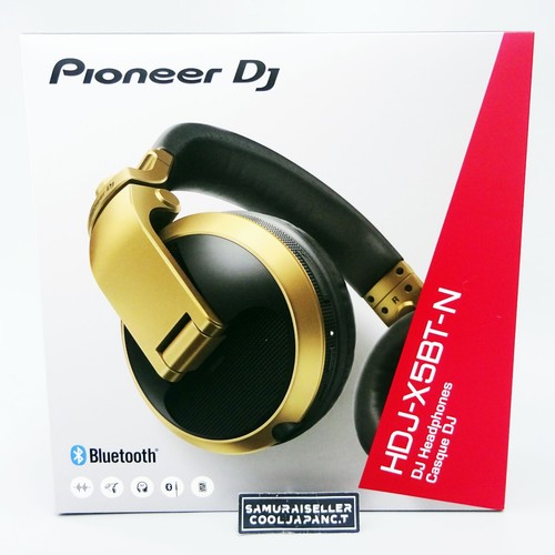 PIONEER DJ Headphone HDJ-X5BT-N Gold Bluetooth Japan NEW
