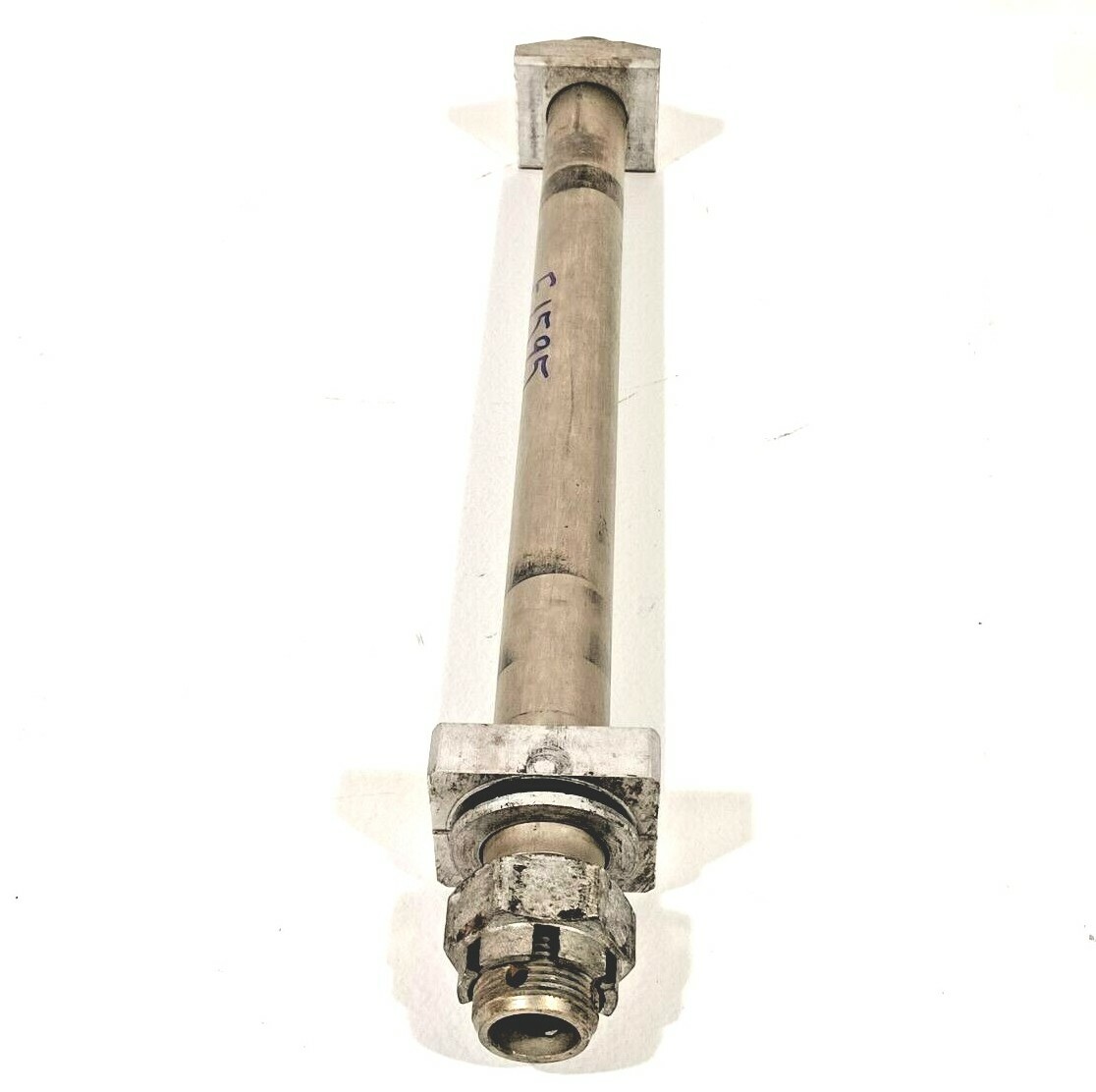 c.s36 2009-2015 Kawasaki ZX6R 636 OEM Used Straight Rear Axle Assembly