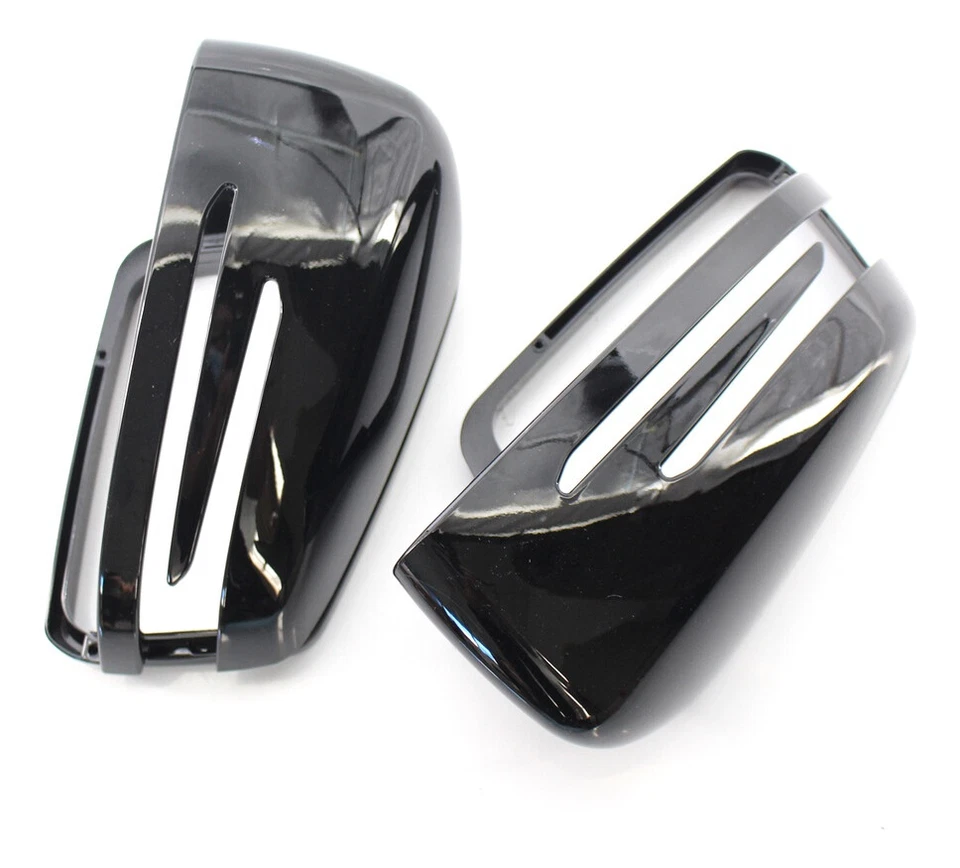Carbon fiberRearview Side Mirror Cover Cap For MB W212 W176 W246 - Image 3 of 4