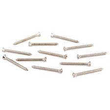 Fender Neck Plate Mounting Screws for American Standard-Deluxe Guitars, 12-Pack