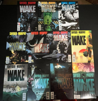The Wake #1-10 complete set series Scott Snyder Sean Murphy | eBay