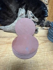 10-Pieces- 3.5" SECONDS Red Slate Disc for Friction Turkey Call Supplies