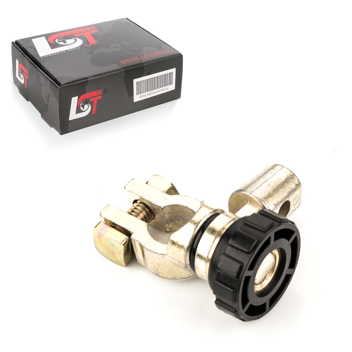 Car Battery Isolator Terminal with Round Knob Black for VAUXHALL